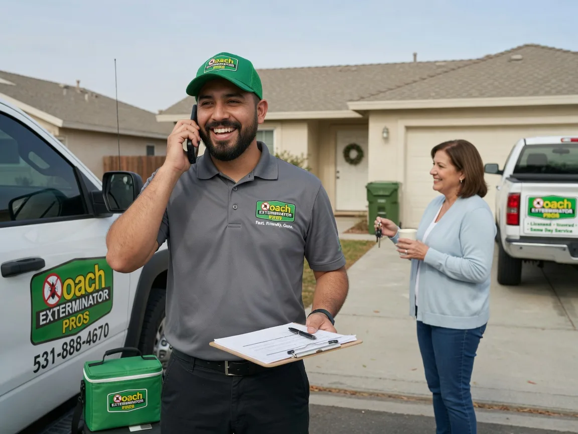 Pest Control Roach Exterminator Deersville, OH FAQs